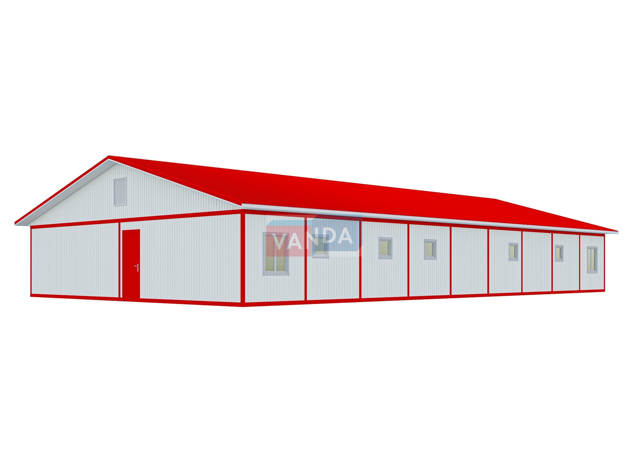 Проект банно-прачечного комплекса 12.0х21.6